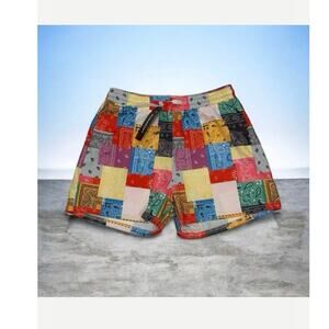 Makarthy Ladies Bandanna Summer Swim Shorts Large New